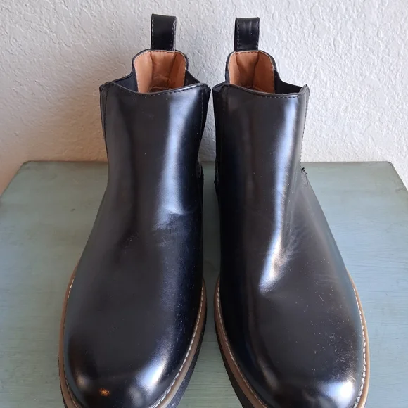 🌟 Deer Stags Rockland Chelsea Black Chukka Boots Sz12. NEW - Picture 3 of 10